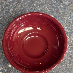 Fiestaware Maroon serving bowl